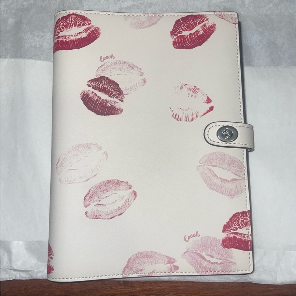 ISO Coach Lip Print Notebook